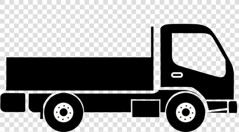 Car Pickup Truck Commercial Vehicle   Cargo Truck Silhouette Png  Transparent PngTransparent PNG