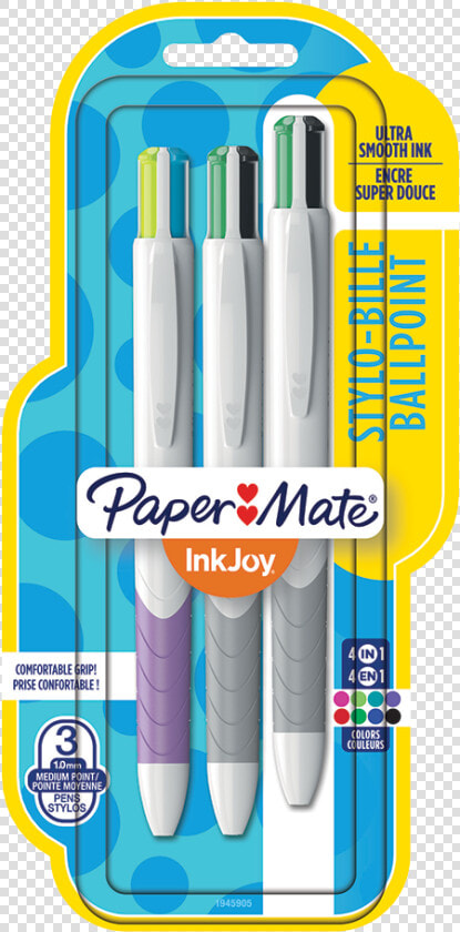 Paper Mate Inkjoy 4 Color Pen  HD Png DownloadTransparent PNG