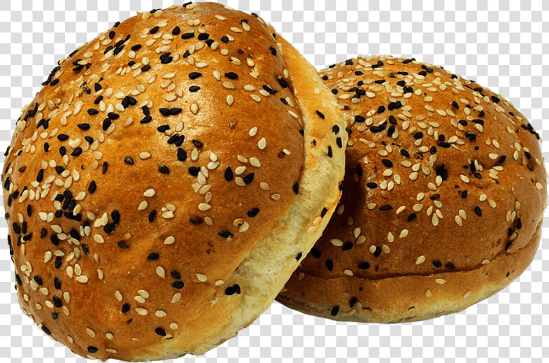 Black  amp  White Sesame Burger Bun   Burger In Sesame Bun  HD Png DownloadTransparent PNG