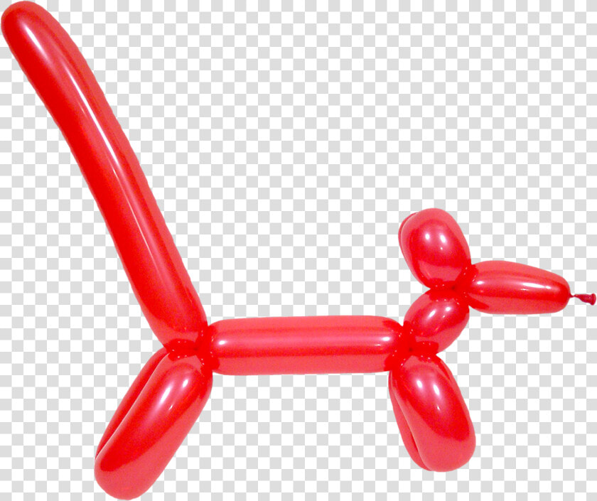 Free Red Balloon Animal Dog Png Image   Balloon Animal No Background  Transparent PngTransparent PNG