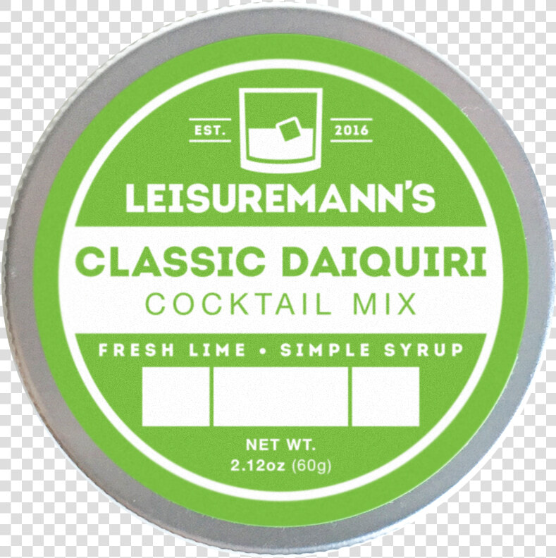 Classic Daiquiri   Cocktail Mix   Leisuremann S  HD Png DownloadTransparent PNG