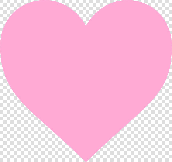 Simple Pink Heart Svg Clip Arts   Pink Heart Clipart Free  HD Png DownloadTransparent PNG