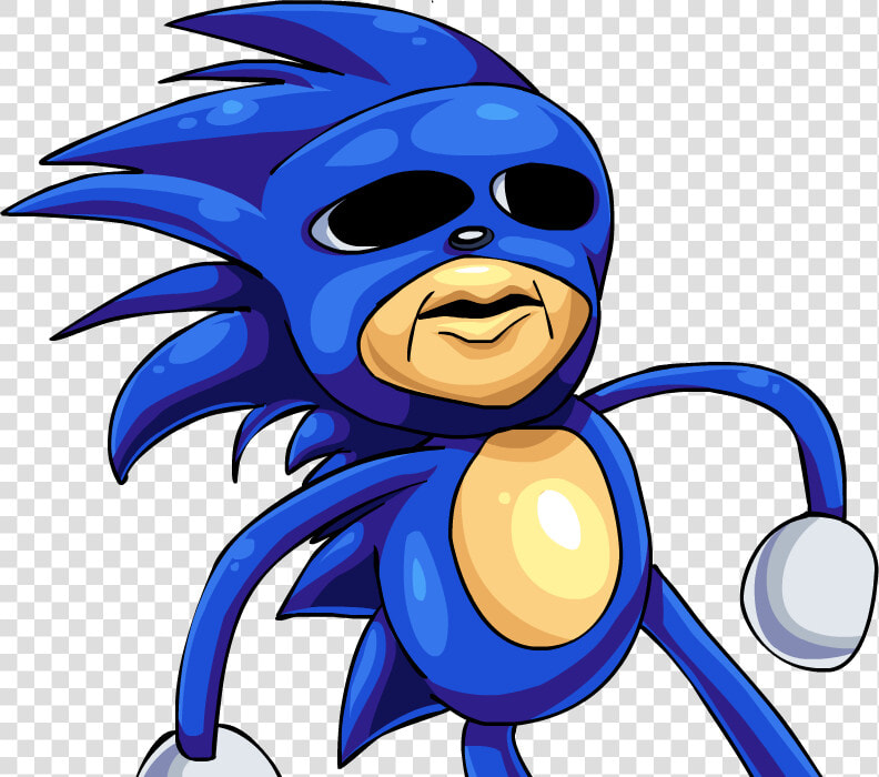 Transparent Sanic Png   Sonic Meme Png  Png DownloadTransparent PNG