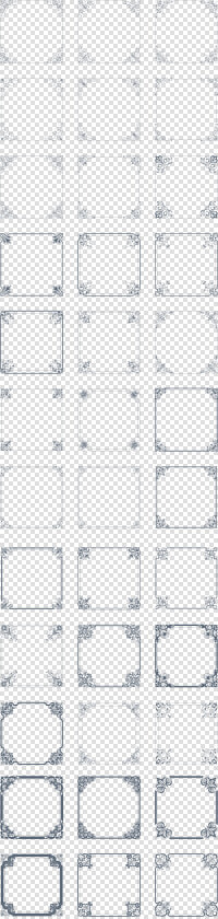 Preview All The Vintage Vector Borders  Carefully Traced   Ink  HD Png DownloadTransparent PNG