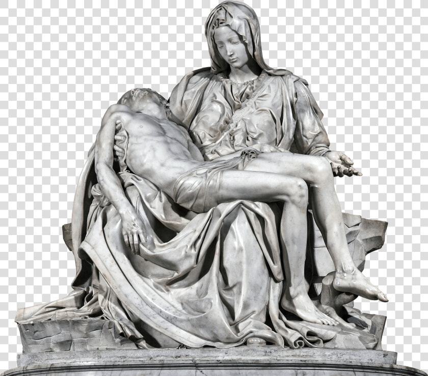 Pietà  1499 Michelangelo   Saint Peter  39 s Basilica  Pietà  HD Png DownloadTransparent PNG