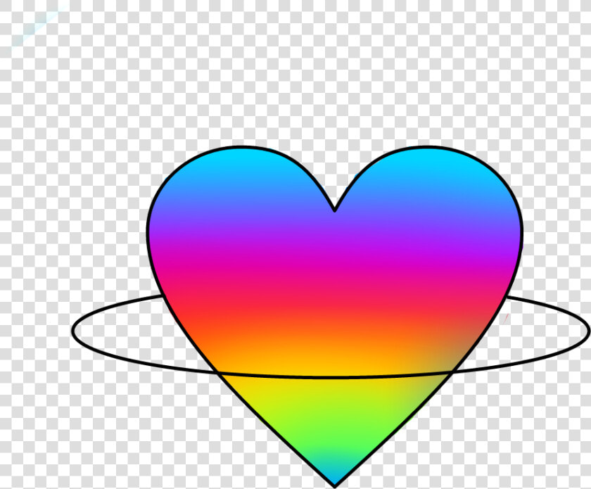 Free Download Heart Rainbow Planet Sticker By Sof A   3 Heart Rainbow  HD Png DownloadTransparent PNG