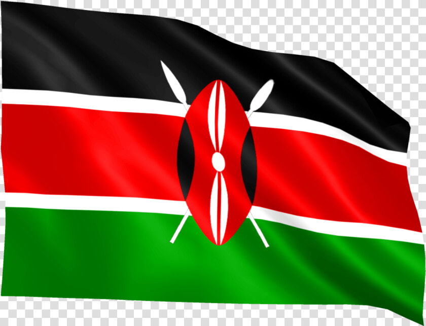 Kenya Flag Png By Mtc Tutorials   Kenya Wave Flag Png  Transparent PngTransparent PNG