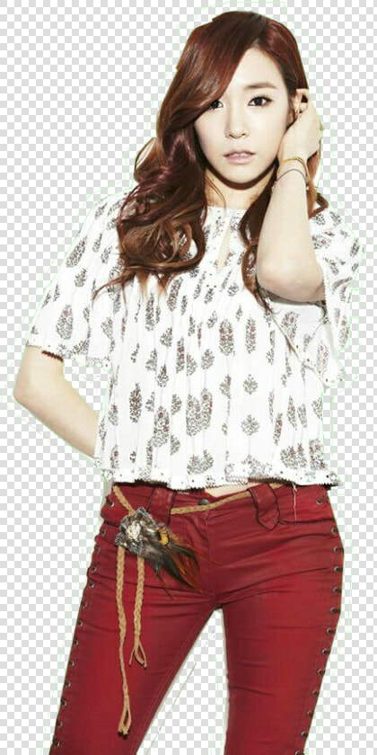 Tiffany Hwang Full Body   Png Download   Taeyeon And Tiffany And Sunny  Transparent PngTransparent PNG