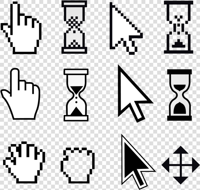 Transparent Cursor Click Png   Hand Cursor  Png DownloadTransparent PNG