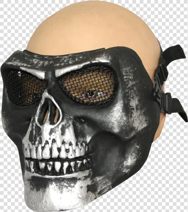 Hardshell Face Mask Skull   Skull  HD Png DownloadTransparent PNG