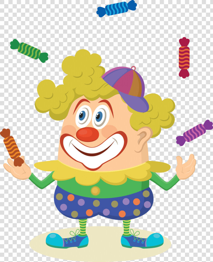 Clown Juggling Balls  HD Png DownloadTransparent PNG