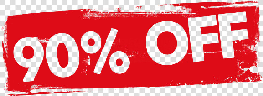 Grunge 90 Percent Off Label Psd   Graphic Design  HD Png DownloadTransparent PNG