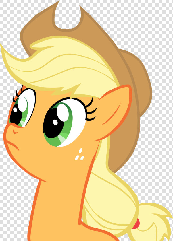 Applejack Surprised Vector By Rcupcake d   Little Pony Friendship Is Magic  HD Png DownloadTransparent PNG