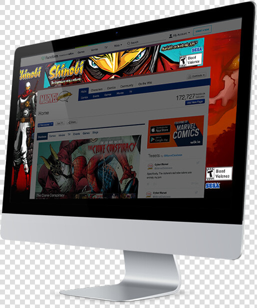 Shinobi 1   Computer Monitor  HD Png DownloadTransparent PNG