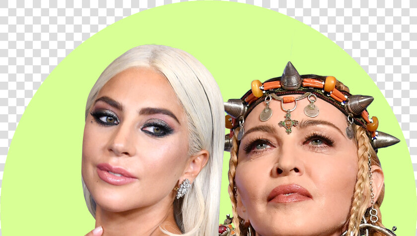 Madonna May Have Reignited Her Feud With Lady Gaga   Headpiece  HD Png DownloadTransparent PNG