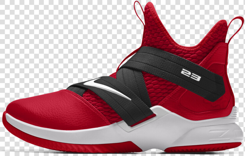 Soldierxiisu18 V1   Nike Lebron Soldier 12 Basketball Shoes  HD Png DownloadTransparent PNG