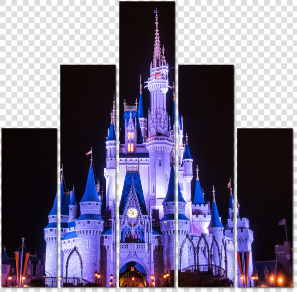 Disney Panel Art   Disney World  Cinderella Castle  HD Png DownloadTransparent PNG