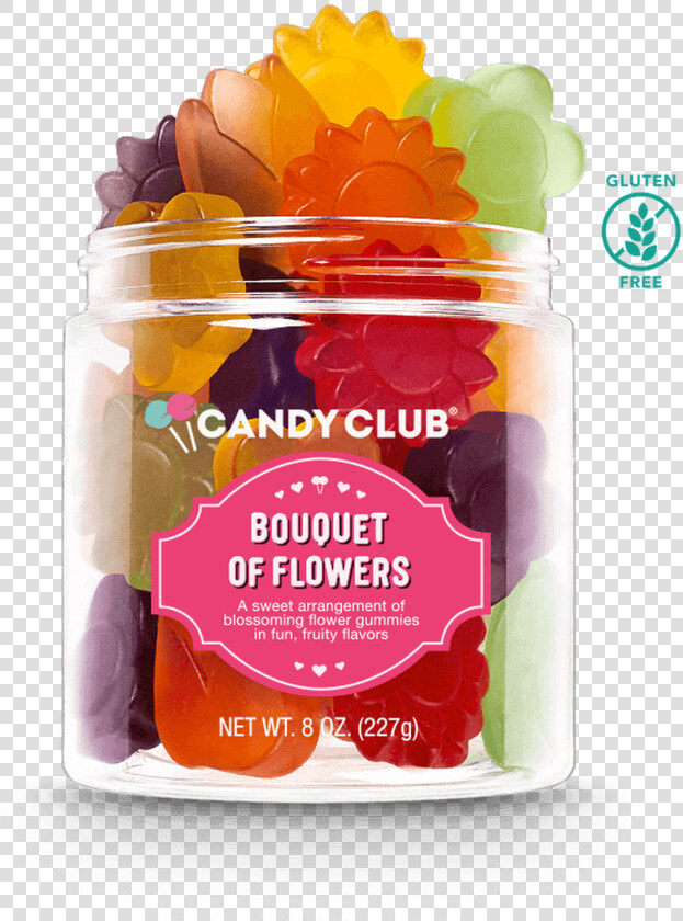 A Cup Of Bouquet Of Flowers Candy   Flower Bouquet  HD Png DownloadTransparent PNG