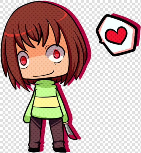 Png Library Download Chara Transparent Cute   Draw Chibi Chara Undertale  Png DownloadTransparent PNG