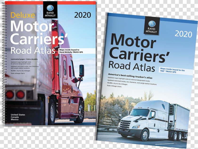 Rand Mcnally 2020 Motor Carriers Road Atlas  HD Png DownloadTransparent PNG