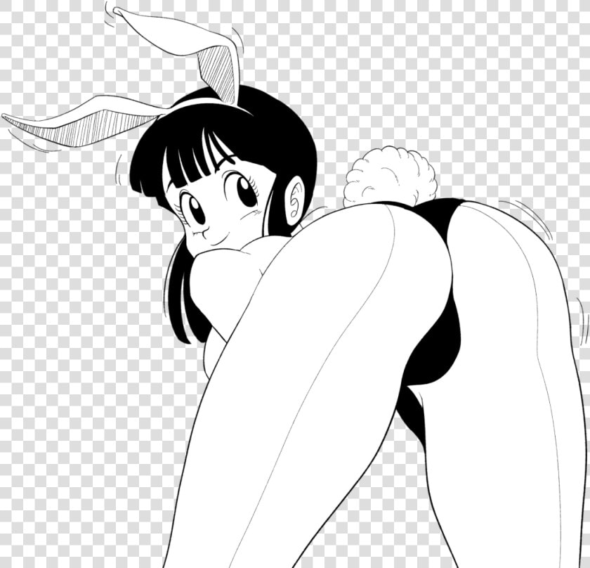 Chichi Bunny Outfit Sketch   Cartoon  HD Png DownloadTransparent PNG