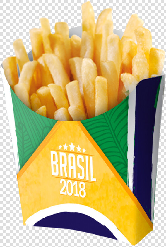 Caixa Batata Frita Brasil 2018 08 Unidades Festcolor  HD Png DownloadTransparent PNG