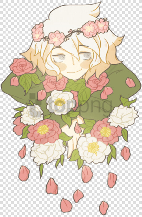 Free Png Flower Crown Tumblr Png Png Image With Transparent   Nagito Komaeda  Png DownloadTransparent PNG