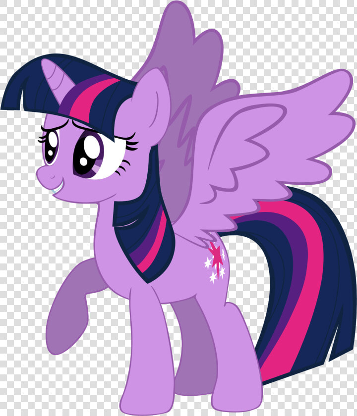 Fanmade Smiling Princess Twilight Sparkle   My Little Pony Twilight Sparkle With Wings  HD Png DownloadTransparent PNG