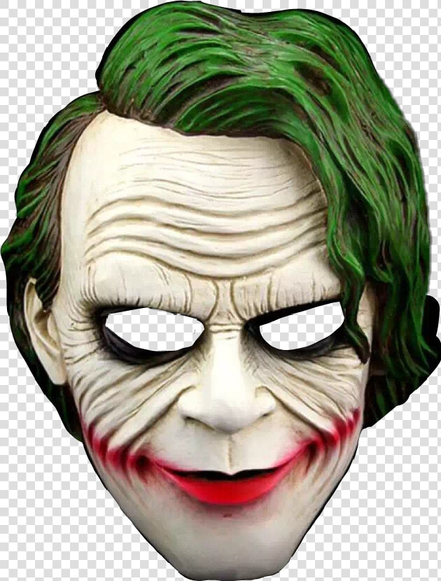  freetoedit  remixit  mask  joker   Joker Face Mask Png  Transparent PngTransparent PNG