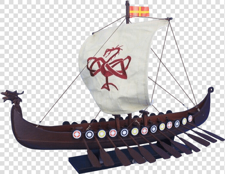 24 inch Drakkar Viking Longship Model   Viking Ships  HD Png DownloadTransparent PNG