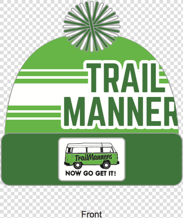 Green Trailmanners Pompom Beanie   Graphics  HD Png DownloadTransparent PNG