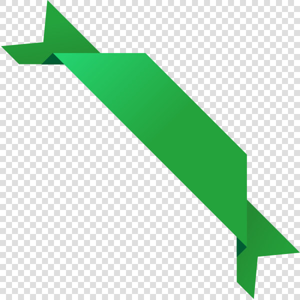 Corner Ribbon03 Green   Corner Vector Ribbon Hd  HD Png DownloadTransparent PNG