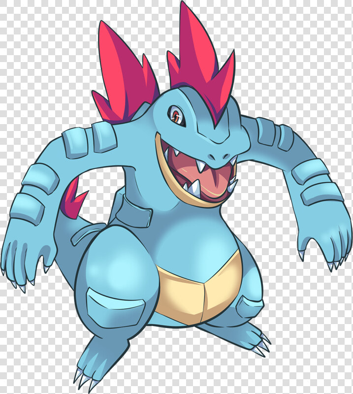 Transparent Totodile Png   Pokemon Pets Feraligatr  Png DownloadTransparent PNG