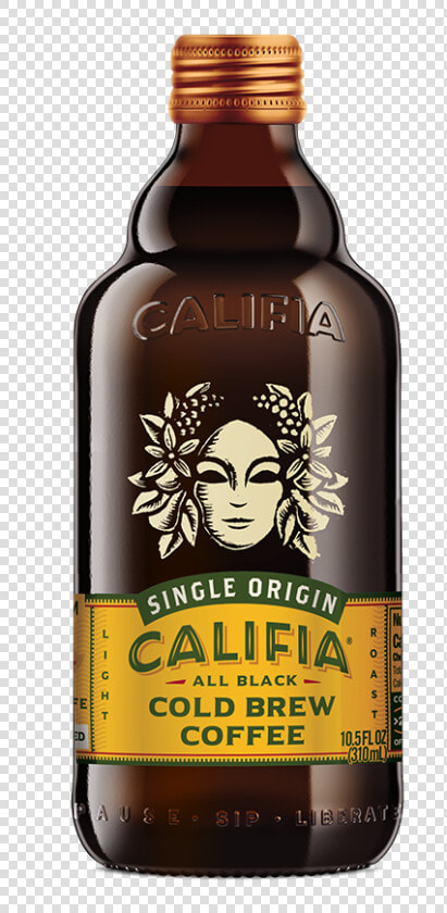 Cold Brew Black Coffee  Single Origin   Califia Farms  HD Png DownloadTransparent PNG