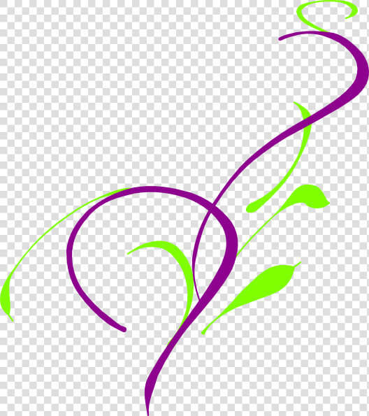 Purple And Green Wedding Corner Art Svg Clip Arts   Purple And Green Border  HD Png DownloadTransparent PNG