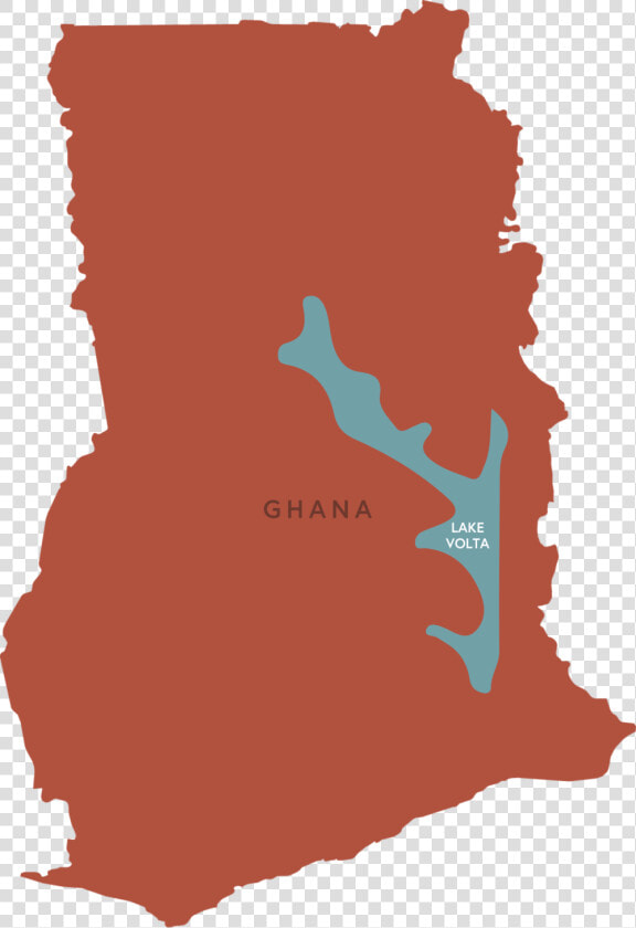 Climate Map Of Ghana   Ghana Map Vector  HD Png DownloadTransparent PNG