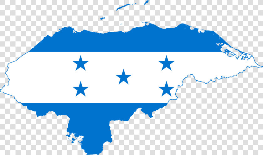 Honduras Map With Flag  HD Png DownloadTransparent PNG