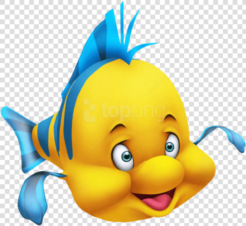 Flounder Little Mermaid Png   Little Mermaid Free Clipart  Transparent PngTransparent PNG