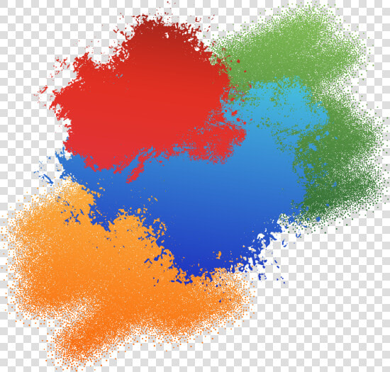 Colorful Spray Splash Splatter   Transparent Colour Spray Png  Png DownloadTransparent PNG