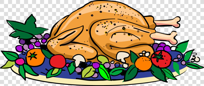 Cooked Turkey Clipart   Cooked Thanksgiving Turkey Clipart  HD Png DownloadTransparent PNG