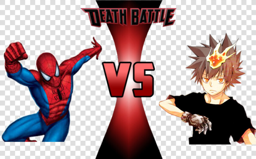 Spider man Vs Tsuna Sawada   Png Download   Death Battle Puss In Boots  Transparent PngTransparent PNG