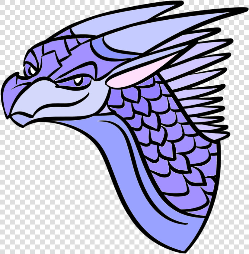 Wings Of Fire Fanon Wiki   Cartoon Icewing Seawing Hybrid  HD Png DownloadTransparent PNG