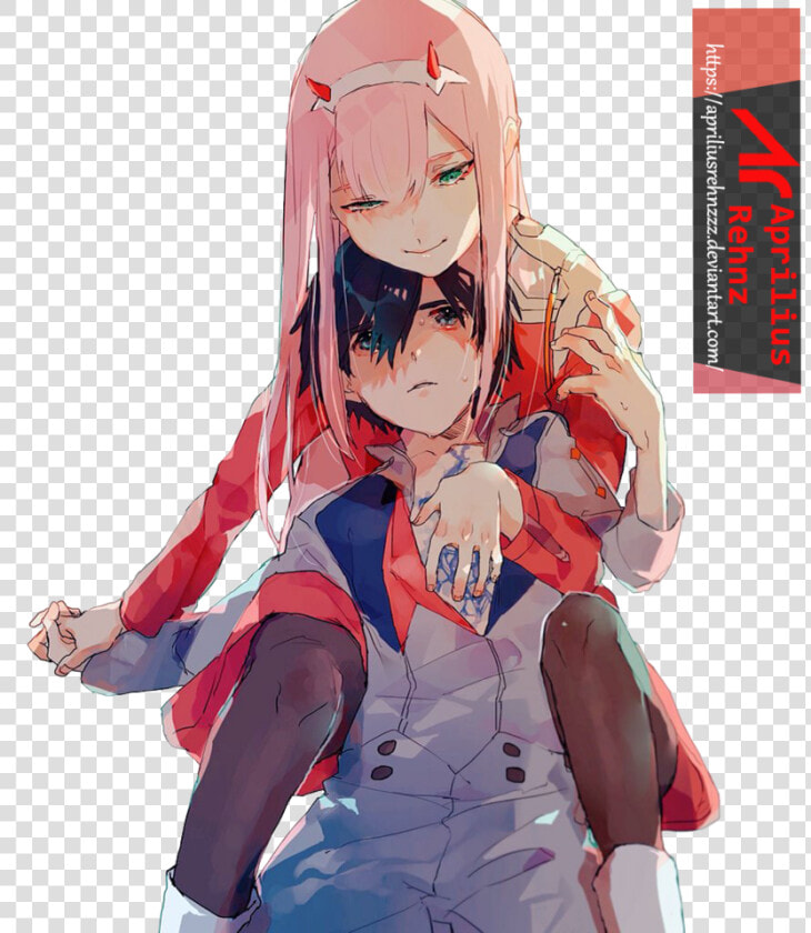 Hiro And Zero Two  HD Png DownloadTransparent PNG