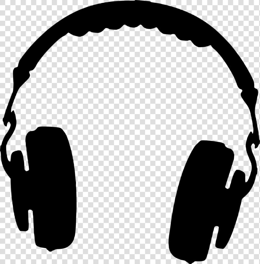 Headphones Silhouette Png Clipart   Png Download   Transparent Background Headphone Logo Png  Png DownloadTransparent PNG