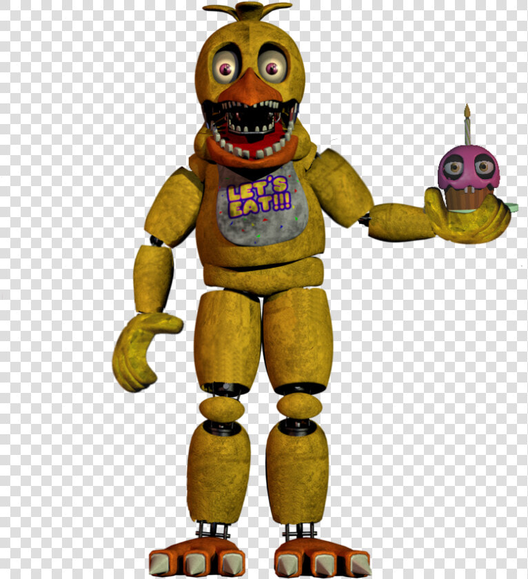 Withered Chica  HD Png DownloadTransparent PNG