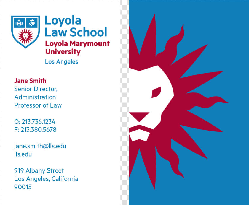 Loyola Marymount University Acceptance Card  HD Png DownloadTransparent PNG