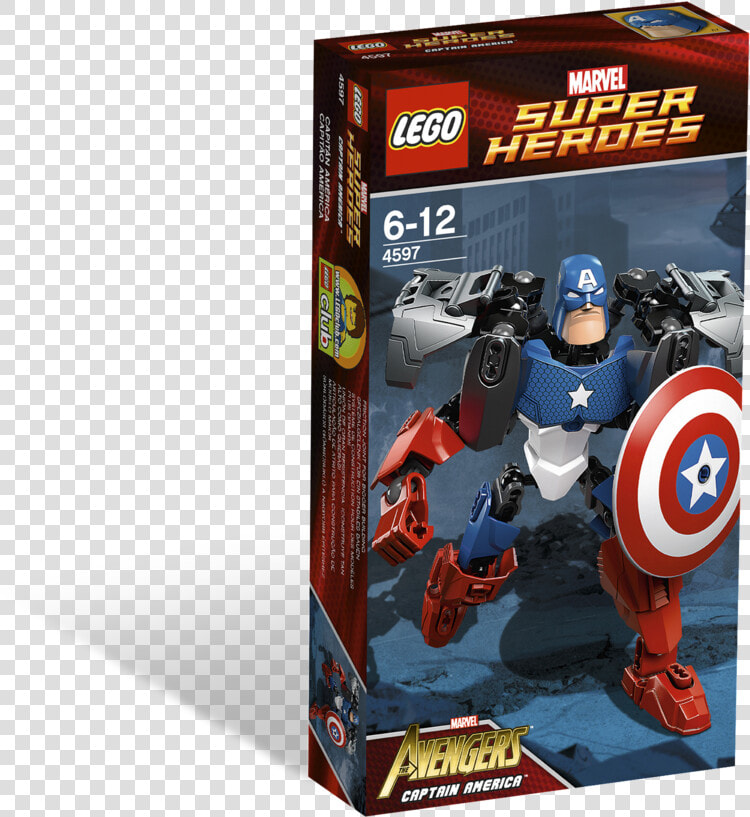 Lego Marvel Super Heroes Captain America  HD Png DownloadTransparent PNG