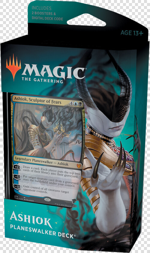 Theros Beyond Death Planeswalker Deck   Ashiok Sculptor Of Fears  HD Png DownloadTransparent PNG