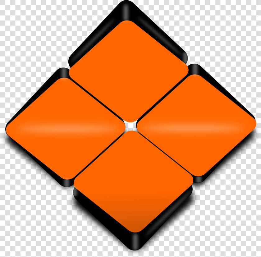 Folded Squares Orange Free Picture   Orange Abstract Image Png  Transparent PngTransparent PNG