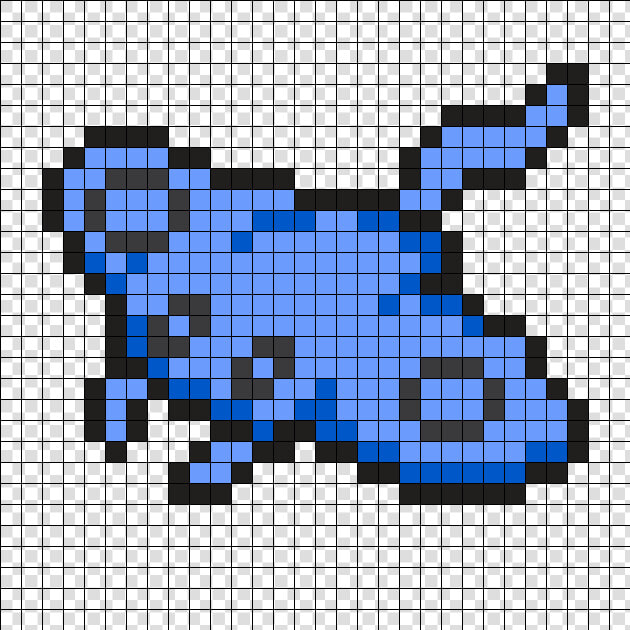 Pixel Art Pokemon Mantine  HD Png DownloadTransparent PNG